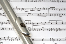Flute On Sheet Music