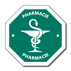 Sticker - Logo pharmacie.