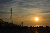 Fototapeta Most - izmir gündoğdu meydanı sahil ve güneş