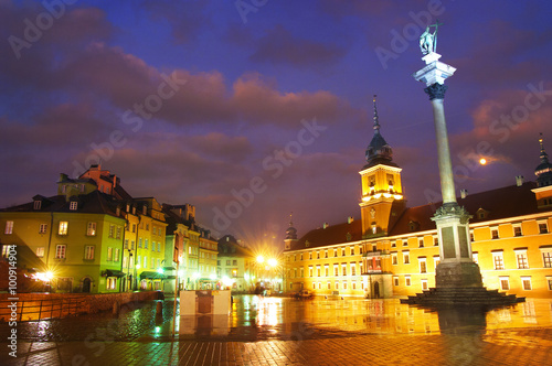 Fototapeta na szkło Warszawa