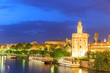Golden Tower (Torre del Oro) of Seville, Andalusia,