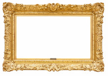 Rectangle Decorative Golden Picture Frame