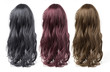 long curly  wigs