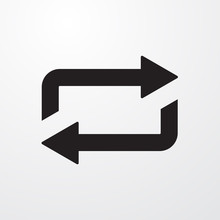 Repeat, Loop Sign Icon