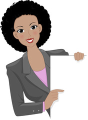 Wall Mural - Girl Business Board