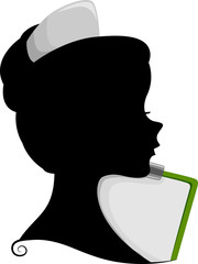 Poster - Nurse Silhouette