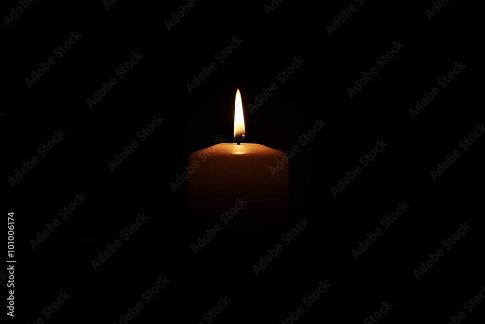 candle light isolated black Stock Photo | Adobe Stock