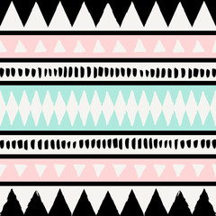 Poster - ethnic seamless pattern
