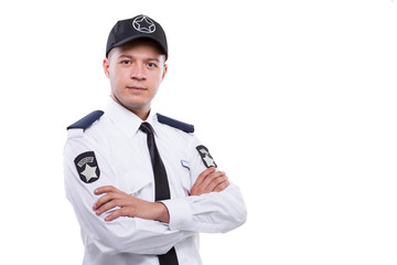 Wall Mural - Security guard