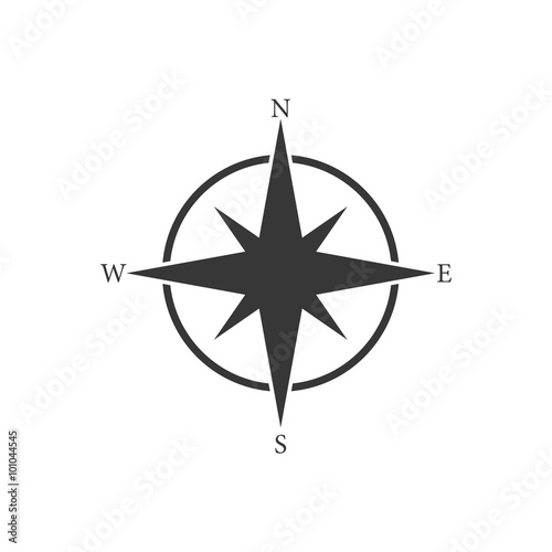 Simple Icon Compass Vector Buy This Stock Vector And Explore