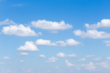 Wall Mural - Clouds and blue sky background