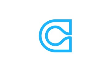 Wall Mural - Logo Letter C 