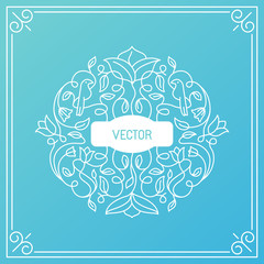 Aufkleber - Vector wedding invitation or greeting card design