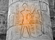 Amun-Tempel von Luxor - Hieroglyphen