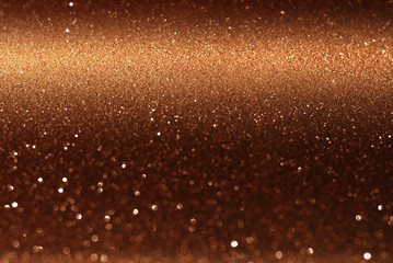 Wall Mural - brown golden glitter texture christmas abstract background