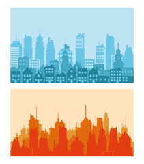 Poster - City Skyline design 