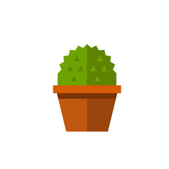 Poster - Cactus in flower pot 1