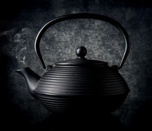Black Chinese Teapot