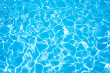 Detail Ripple Wave In Swimming Pool