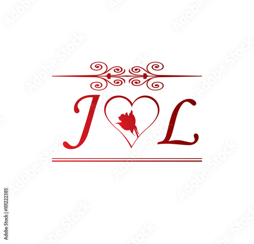 Jl Love Initial With Red Heart And Rose Buy This Stock Vector And Explore Similar Vectors At Adobe Stock Adobe Stock Tumblr wallpaper cool wallpaper bts wallpaper iphone wallpaper black wallpaper wall collage wall art kpop aesthetic aesthetic black. jl love initial with red heart and rose