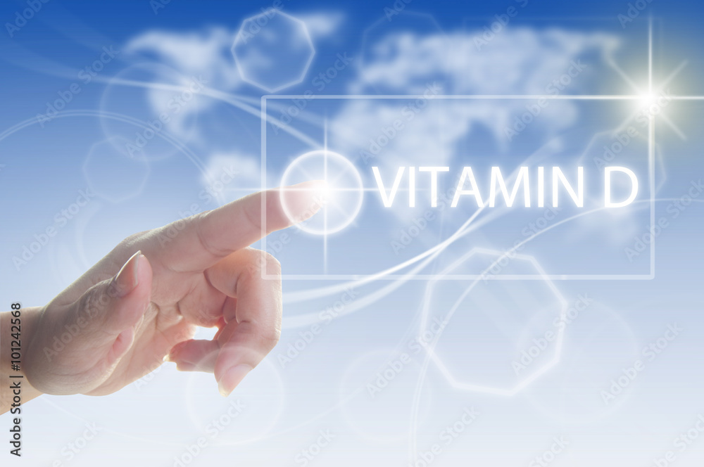 Obraz na płótnie Vitamin D concept w salonie