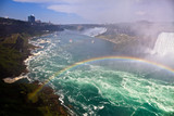 Fototapeta Tęcza - rainbow over Niagara Falls