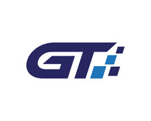 GT Digital Letter Logo