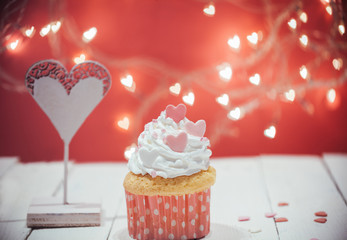 Wall Mural - Valentine's Day Desserts