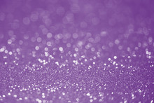 Purple Glitter Surface With Purple Light Bokeh - It Can Be Used For Background For Special Occasions Promotion Campaign Or Product Display