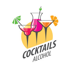 alcoholic cocktails logo