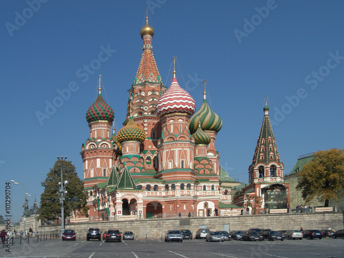 Moscow, Russia - Cathedral of the Holy Virgin on the Moat (Saint Basil's Cathedral) © Alexandrova Elena