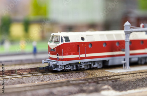 Ludmilla Modelleisenbahn Poster Mural XXL