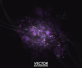 abstract purple digital technology background. vector illustration