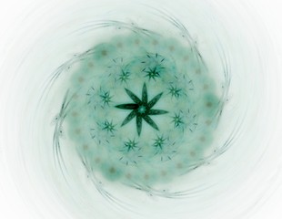 Poster - the colors in the series, fancy paint. background consists of fractal color texture and is suitable 