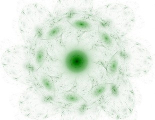 Poster - abstract fractal wreckage, digital artwork for creative graphic design