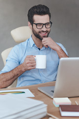 Canvas Print - Coffee break. 