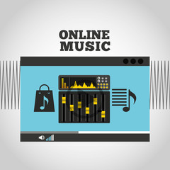 Sticker - online music design 