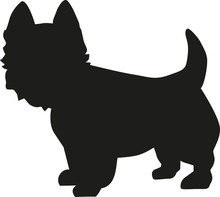 West Highland Terrier Silhouette