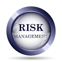 Canvas Print - Risk management icon