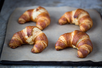 Tasty croissants 