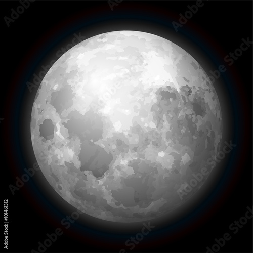 Zdjęcie XXL Księżyc