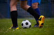 © fotoinfot - Soccer player legs in action