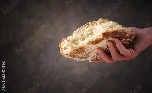 Zdjęcie XXL Kawałek chleba