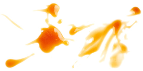 Poster - Caramel blots