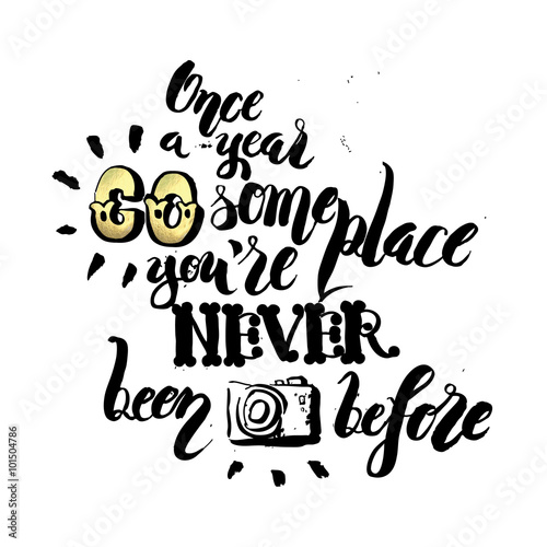 Travel Inspiration Quotes On Suitcase Silhouette Buy This