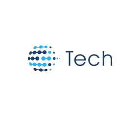 Canvas Print - Tech logo