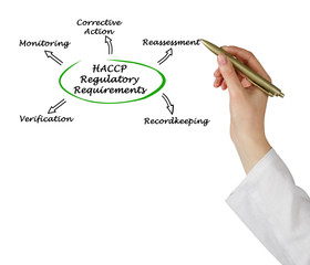 Poster - Diagram of HACCP Regulatory Requirements