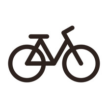 Bicycle Icon. Bike Symbol
