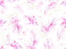 Abstract Background Based On Watercolor Painting.Hand Drawn Seamless Pattern.