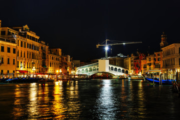 Poster - Rialto bridge (Ponte di Rialto) in Venice